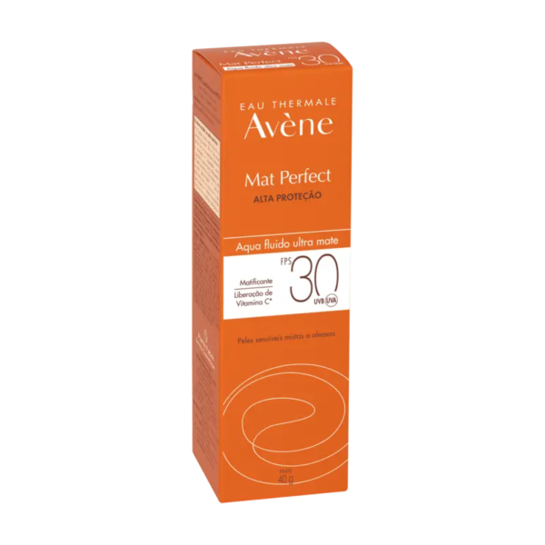 Proteção solar – Pele sensível Mat Perfect Aqua-Fluido sem cor FPS 30 - Imagem 2