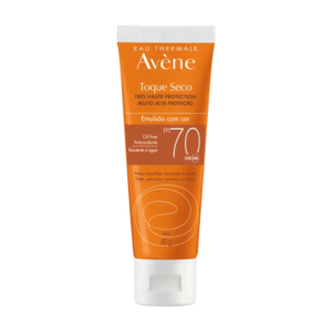 Proteção solar – Pele sensível Emulsão Toque Seco Com Cor FPS 70