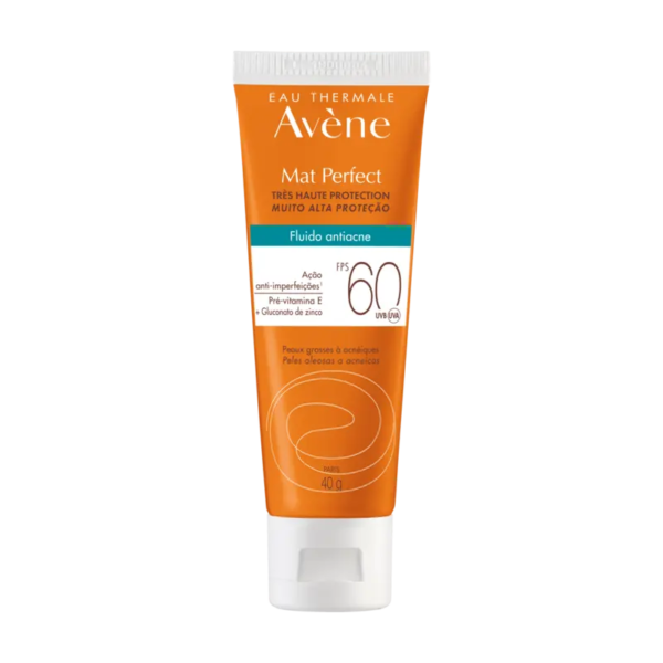 Proteção solar – Pele sensível Mat Perfect Fluido Antiacne FPS 60